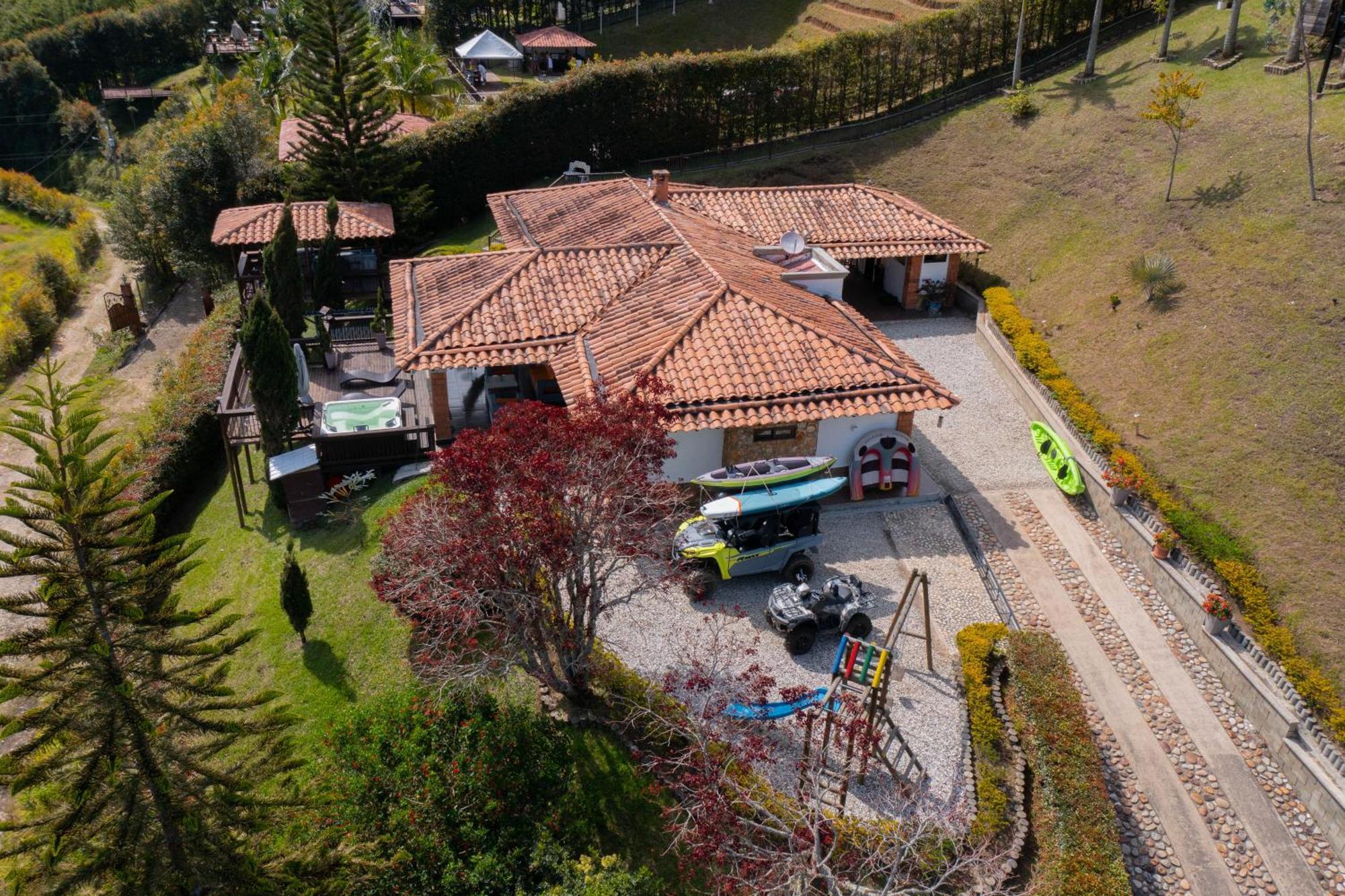 Willa Casa Campestre Montecarlo Guatape- Desayuno A Pareja Zewnętrze zdjęcie